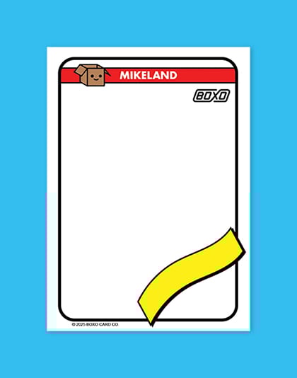 Image of Miles Test Card - Mystery