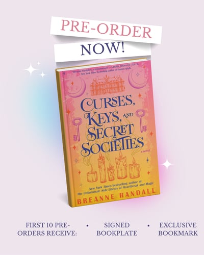 Image of Curses, Keys, and Secret Societies by Breanne Randall Pre-Order