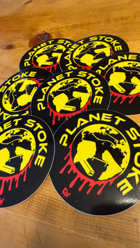 Image 1 of PLANET STOKE STICKERS