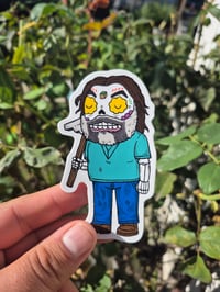 Minecraft Steve Calavera Vinyl Sticker