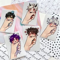 Image 2 of Love and Deep Space Decals