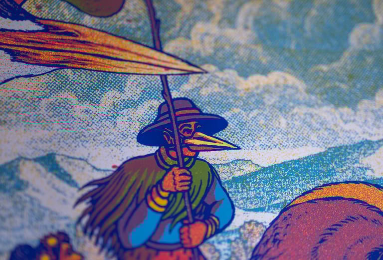 Water Birds // Screenprinted Artprint Image 4