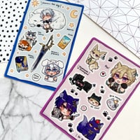 Hoyoverse Sticker Sheets