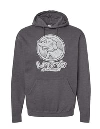  Heather Dark Grey Unisex Fleece hooded Sweatshirt