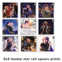 Image 1 of Honkai Star Rail 5x5 Prints