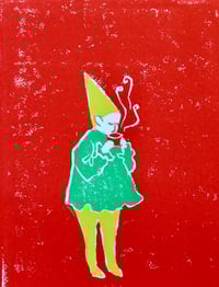 Image 1 of Tea Time Elf Christmas Card