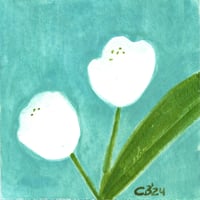 Tulips 2 - Gouache Painting