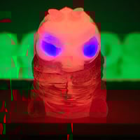 Image 2 of Double cast gus- swirl experimental pour