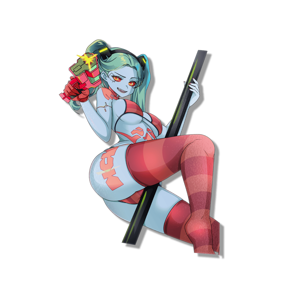 Image of Stripper Rebecca Sticker