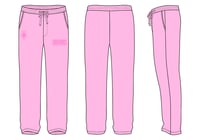 LocalHoops Think Pink Fleece Sweats 2025 - Pink/Pink
