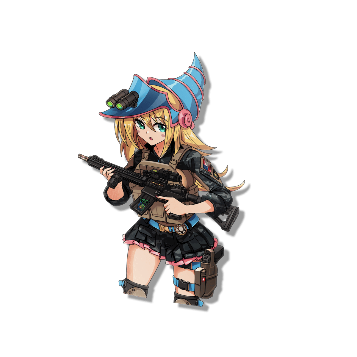 Image of Tactical Dark Magician Sticker