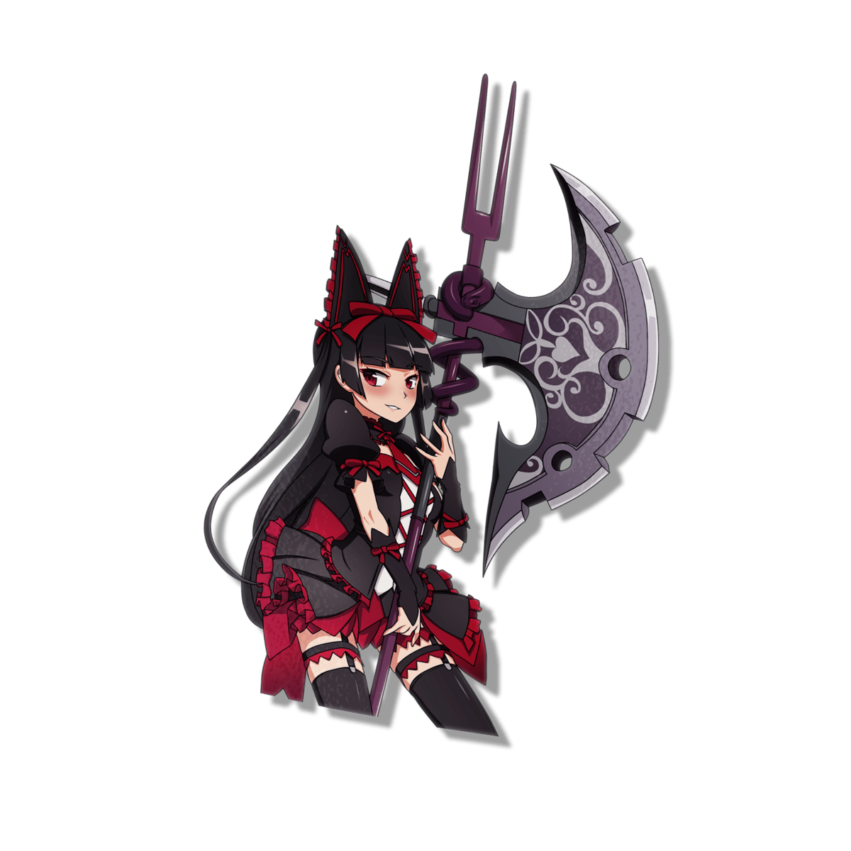 Image of Rory The Reaper Sticker