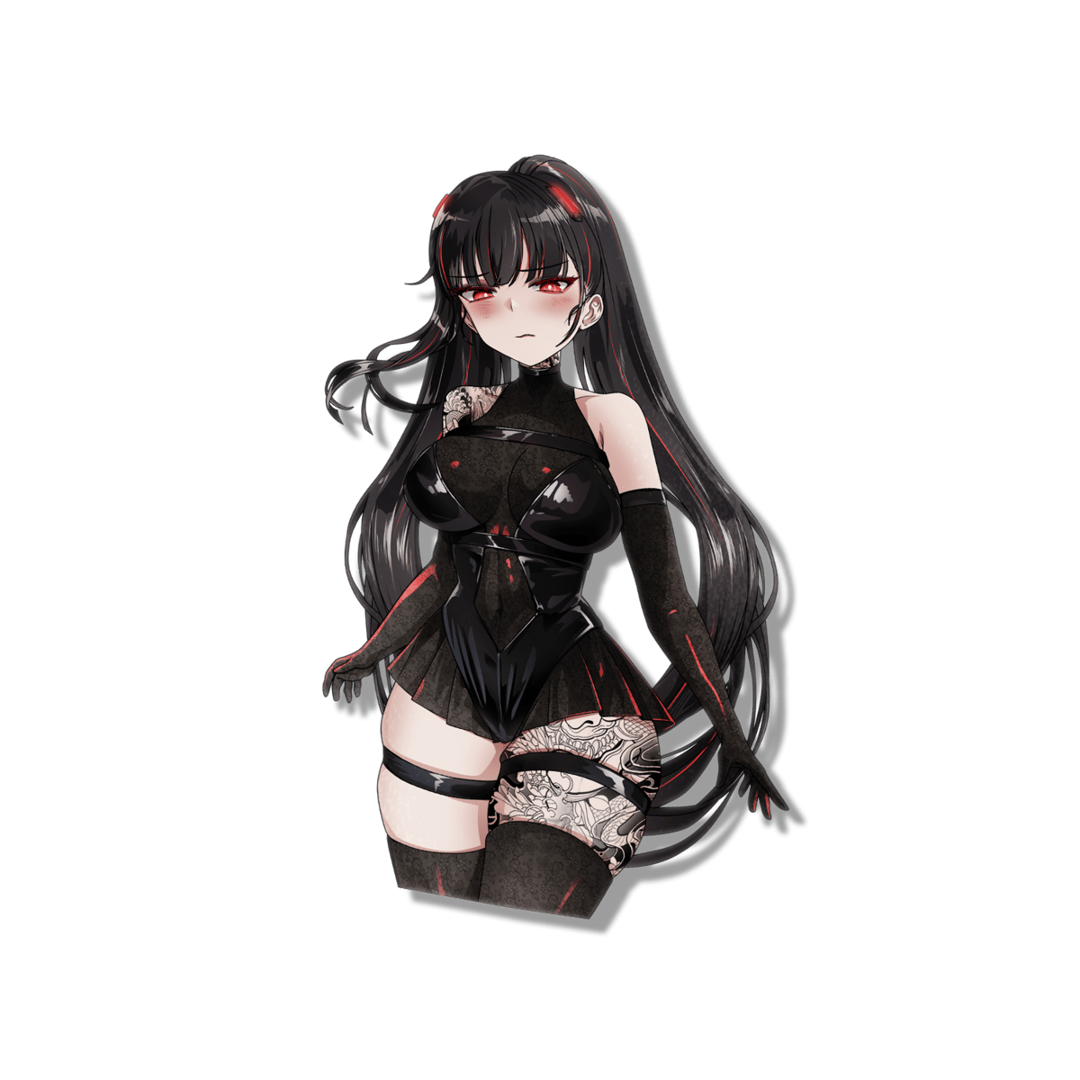 Image of Back In Black Sticker