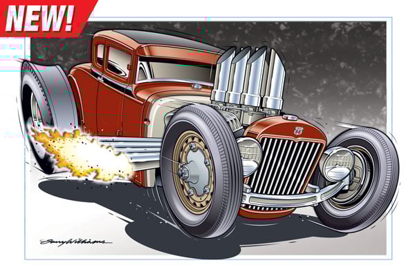 Image of NEW! "A-Game" Print: 18 x 12"