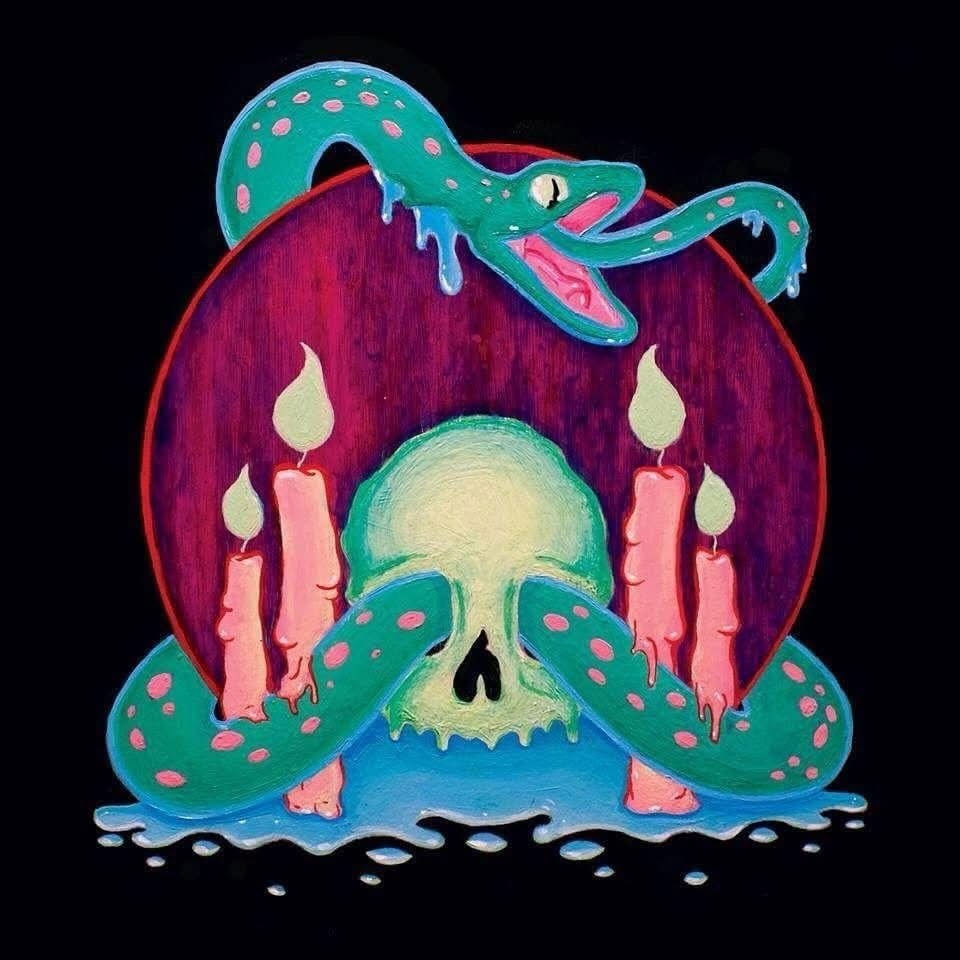 Image of Glow in the Dark “Rituals of Infinity” Stickers