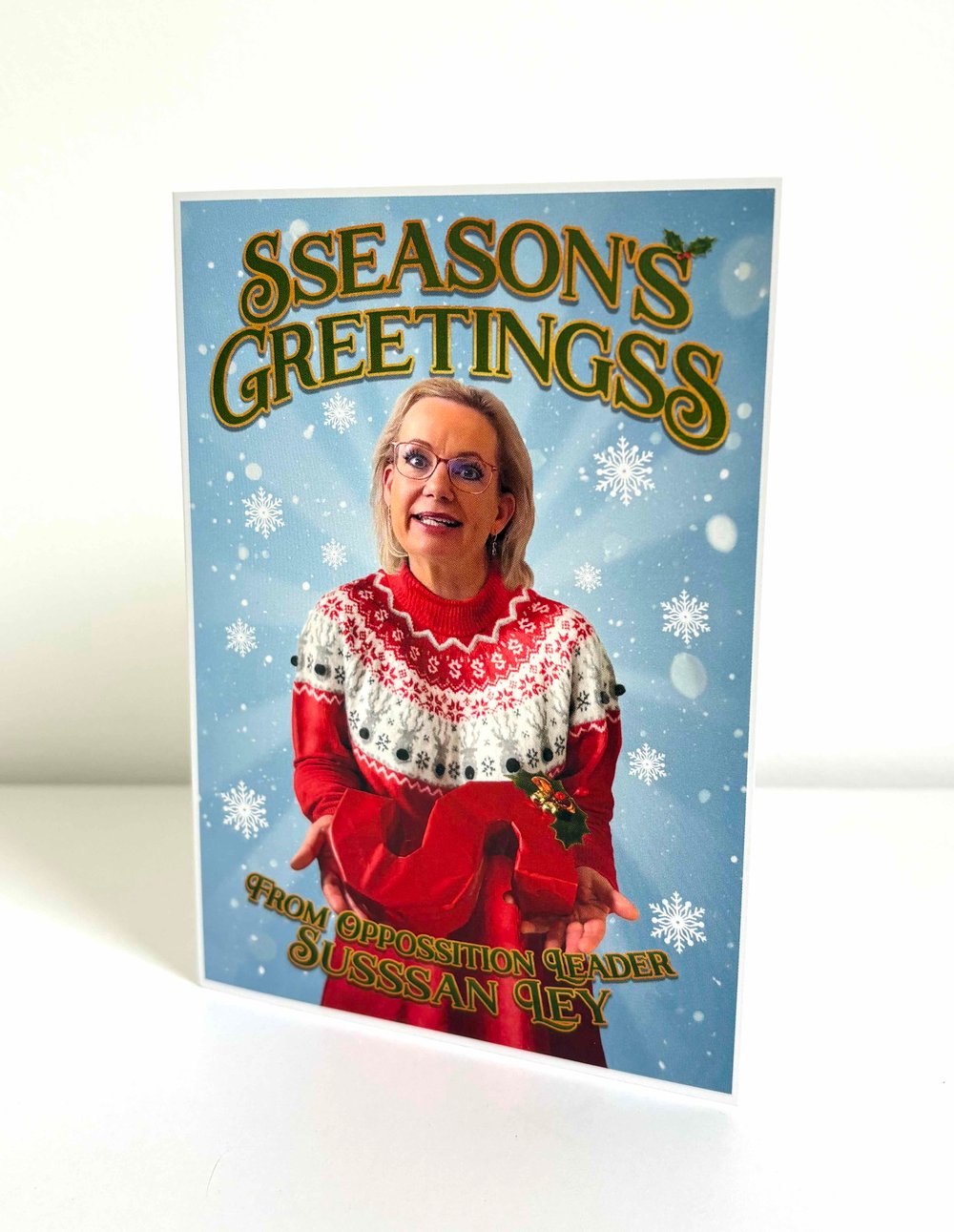 Image of Sussan Ley Christmass Card