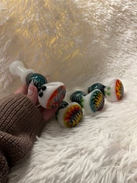 Image 3 of 4.5" Wig-Wag Glass Hand Pipe