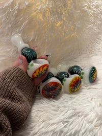 Image 2 of 4.5" Wig-Wag Glass Hand Pipe