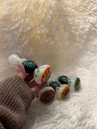 Image 6 of 4.5" Wig-Wag Glass Hand Pipe