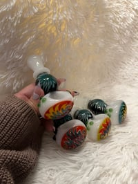 Image 1 of 4.5" Wig-Wag Glass Hand Pipe