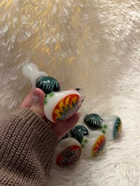 Image 11 of 4.5" Wig-Wag Glass Hand Pipe