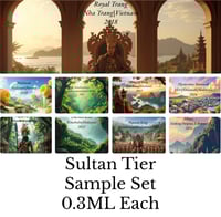 Sultan Tier Sample Set (0.3ml Each)