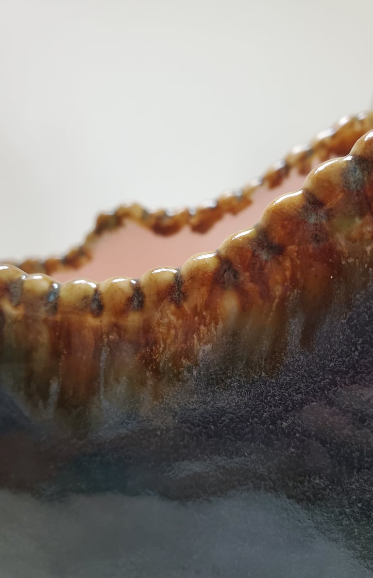 Black Hound on a Fancy Vase Image 3