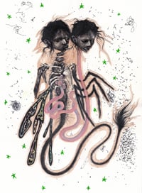 fine art print (5x7 or 8x10 inches) humansuffering 