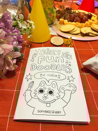 Silly Doodles...To Color! Coloring Book
