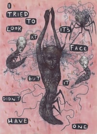 fine art print (5x7 or 8x10 inches) his face