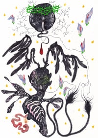 fine art print (5x7 or 8x10 inches) shroud