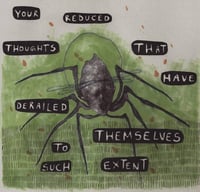 fine art print (5x7 or 8x10 inches) derailed