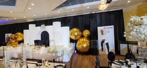 Image of White wood curve Ripple panels set of 4