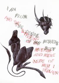 fine art print (5x7 or 8x10 inches) mommy issues