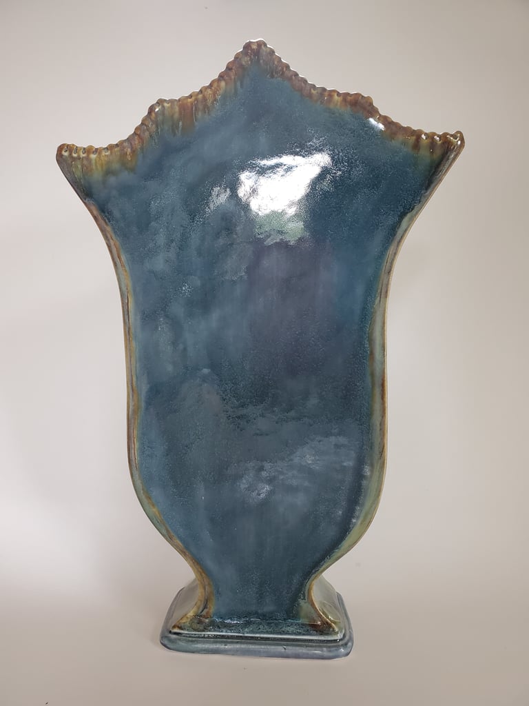 Black Hound on a Fancy Vase Image 5