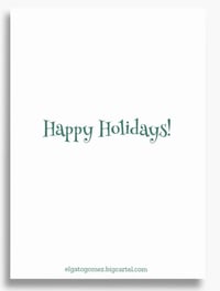 Image 2 of Frankentree Holiday Card Set