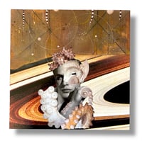 Image 1 of SALE - Cephalopaul is a New Man - Surreal Art - Collage Art - Original Mixed Media Art -