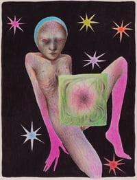 Ghost Original Unframed Art Piece