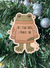 Sweater season stickers