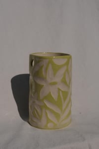 Image 5 of The SoulShine Co. Grip Straw Cup - Chartreuse