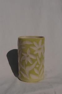 Image 8 of The SoulShine Co. Grip Straw Cup - Chartreuse