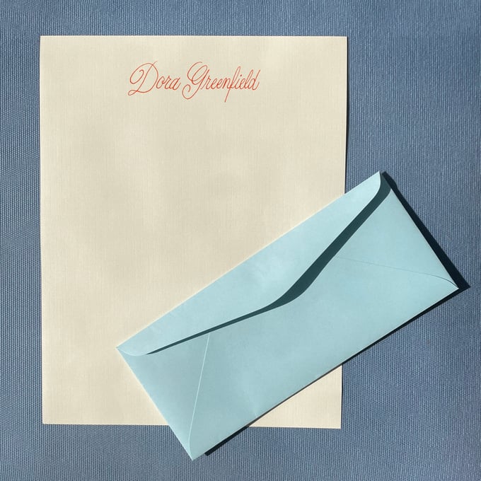 Image of Custom Letterhead