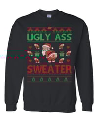 Image 1 of Ugly ass Sweater Unisex DryBlend® Crewneck Sweatshirt