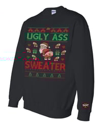 Image 2 of Ugly ass Sweater Unisex DryBlend® Crewneck Sweatshirt
