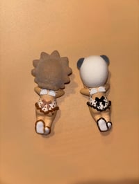 Image 3 of Flocked Polka Dot Hippers 🎀💕