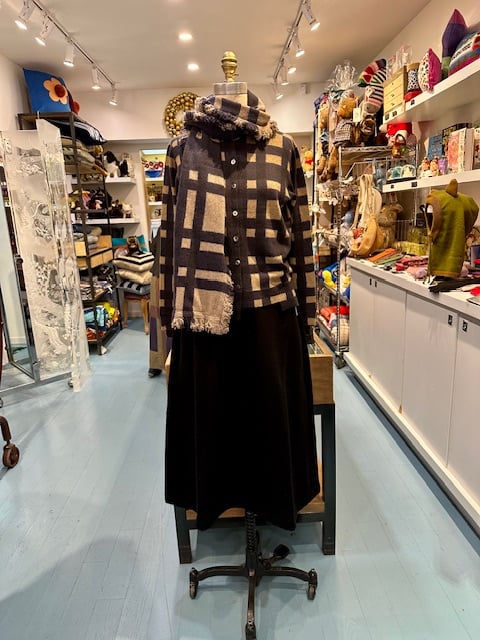 Image of Antipast Hand Dyed Cardigan (and Scarf)