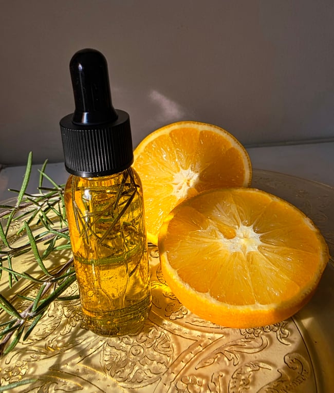 Rosemary Citrus Botanical Body Oil 1oz Bottle