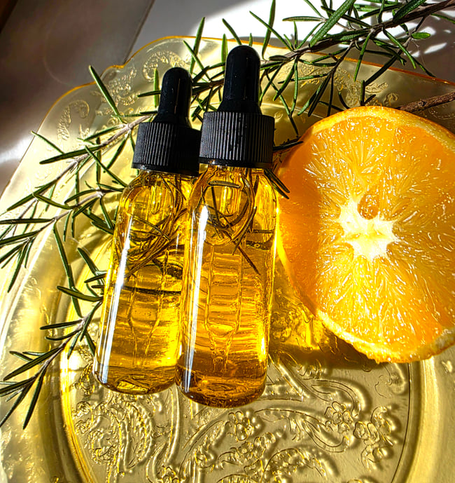 Rosemary Citrus Botanical Body Oil 1oz Bottle