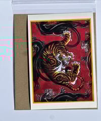 Image 4 of Japanese Tiger by Josh McQuade, High Quality Print