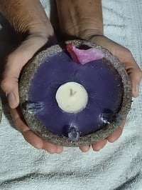 Image 2 of  Meditation Candle~ Heartstone Glow